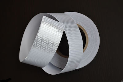 Adhesive Reflective Tape White L1m