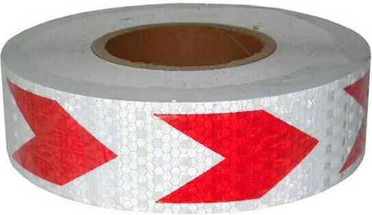 Selbstklebendes Reflektierendes Klebeband aus Kunststoff Länge 25m