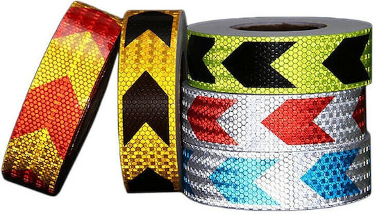 Selbstklebendes Reflektierendes Klebeband aus Kunststoff Länge 25m