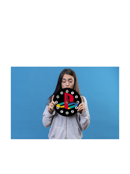Koupakoupa Kinder Wanduhren Gaming Hölzernes 19cm