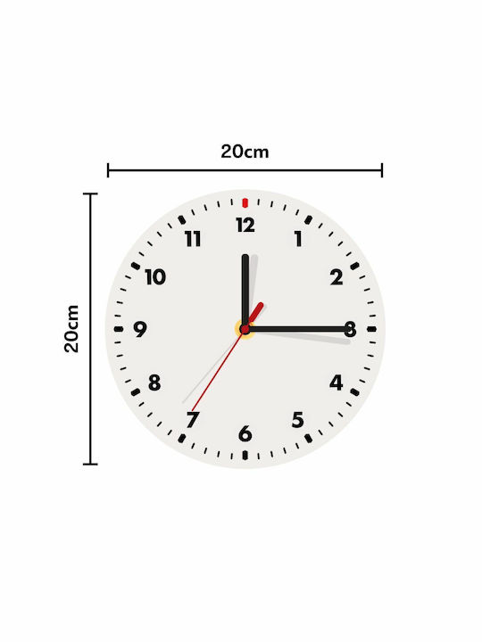 Koupakoupa Kinder Wanduhr Fortnite Hölzernes 19εκ.