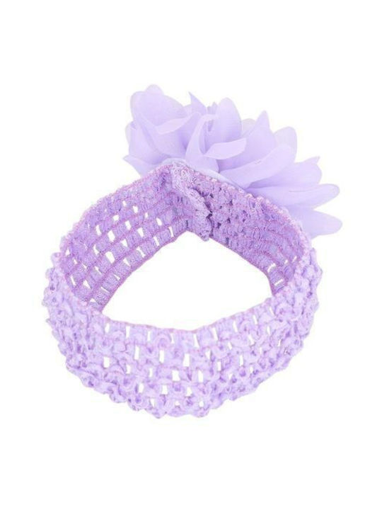 Baby Headband Purple 1pc