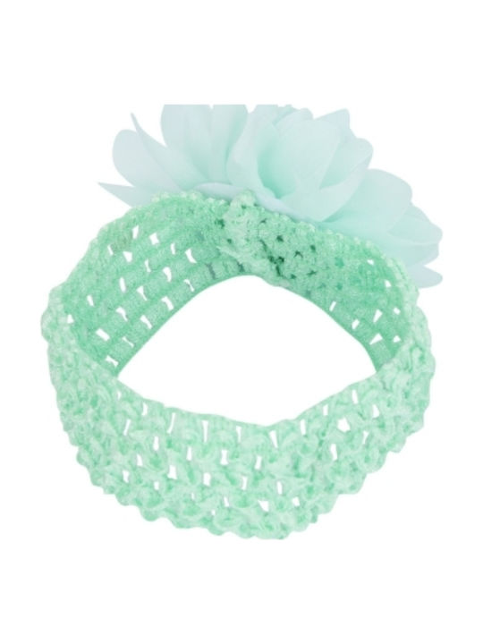 Baby Headband In Green Colour