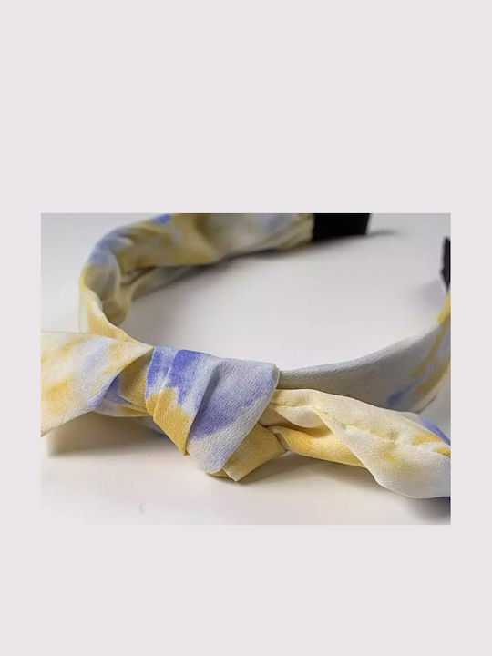 Yellow Kids Headband with Bow