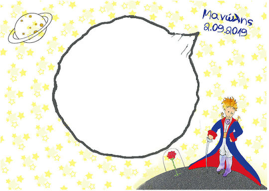 Day4you Baptism Placemat Little Prince 42x30cm
