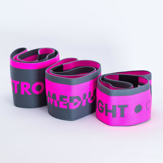 MadMax Mini Widerstandsbänder Schleife Mäßiges Rosa 0.34m