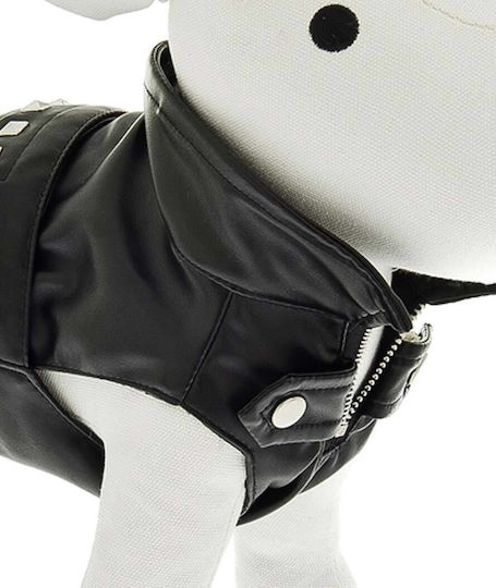Ferribiella Black Dog Coat with 33cm Back Length