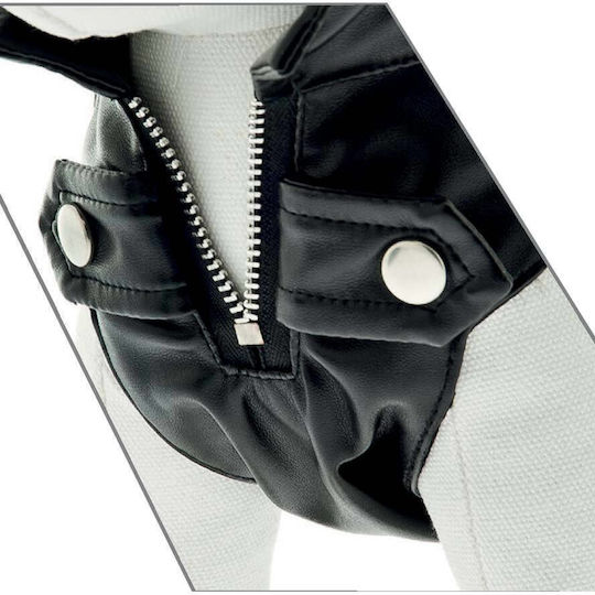 Ferribiella Black Dog Coat with 39cm Back Length