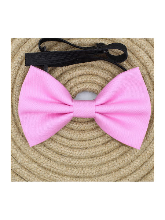 JFashion Pink Dog Bow tie 10.5cm
