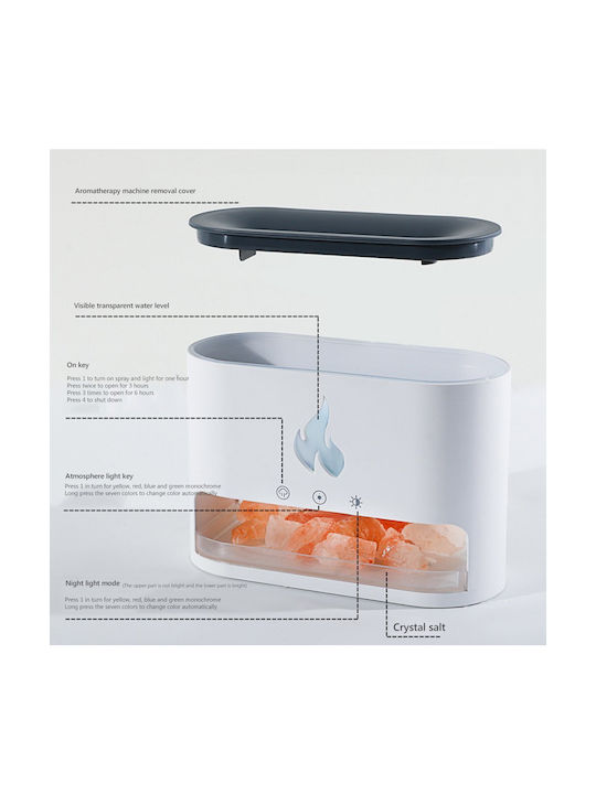 Led Aromatherapy Diffuser White 250ml 000.230.10400