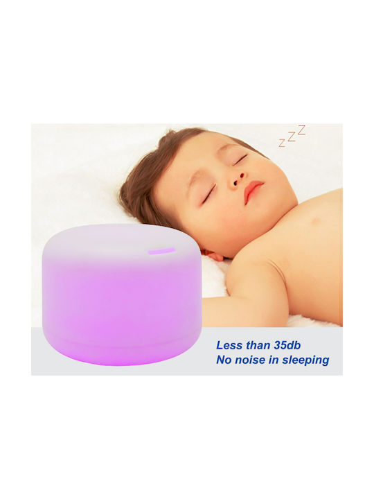Dispozitiv De Aromaterapie Ultrasonic Cu Control La Distanță Galben 500ml 102052
