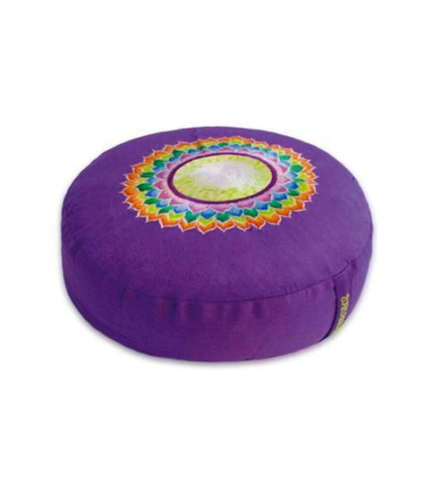 Yogi & Yogini Pernă de yoga în culoarea Violet