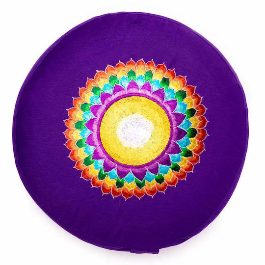 Yogi & Yogini Pernă de yoga în culoarea Violet
