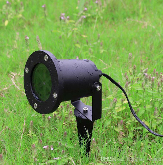 Χριστουγεννιάτικος Προβολέας Laser LED Ρεύματος IP44 Εξωτερικού Χώρου