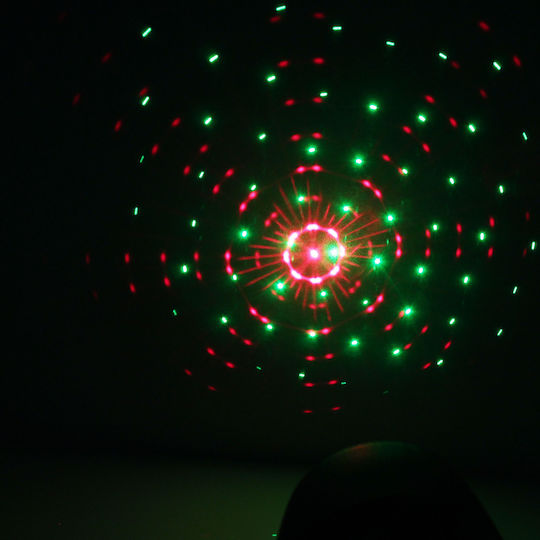 Χριστουγεννιάτικος Προβολέας Laser LED με Κόκκινο / Πράσινο Φωτισμό Ρεύματος IP65 Εξωτερικού Χώρου
