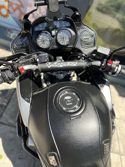 Moto Discovery Протектор за възглавничка на кормило на мотоциклет Honda Варадеро Черен