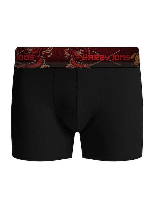 Samurai Slipuri pentru bărbați Negre 3Pachet