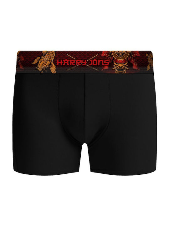 Samurai Slipuri pentru bărbați Negre 3Pachet
