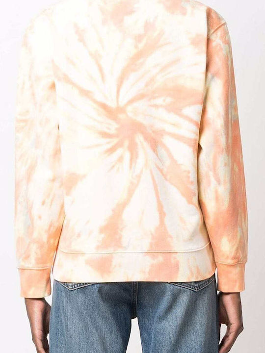Kenzo Organic-cotton Sweatshirt Hanorac pentru Femei Portocaliu