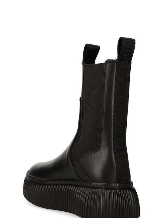 Karl Lagerfeld Kc Karl Logo Women's Ankle Boots Black