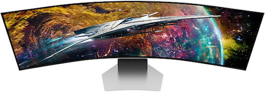 Samsung Odyssey OLED G9 G95SC Ultrawide OLED HDR Curved Gaming Monitor Smart Monitor 49" 5120x1440 240Hz with Response Time 0.03ms GTG