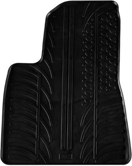 Gledring Satz Vorder- und Hintermatten 5Stück aus Gummi Tesla Modell 3 2017-2020 Schwarz