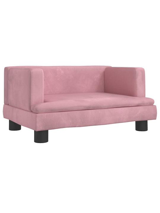 vidaXL Sofa Dog Bed Pink 60x40cm.