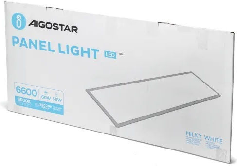 Aigostar Recessed LED Panel 60W 120x60 cm Aigostar Recessed LED Panel 60W 120x60 cm