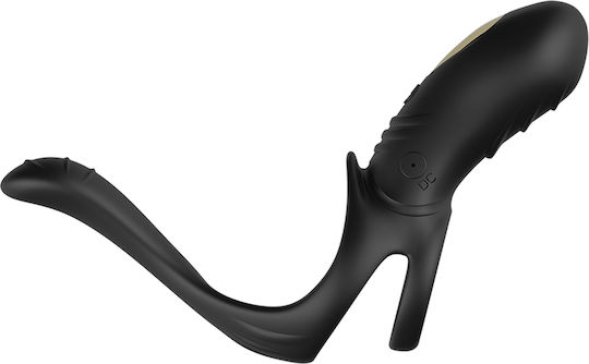 Kinksters Вибриращ Пръстен Петел Черен 3129-0043