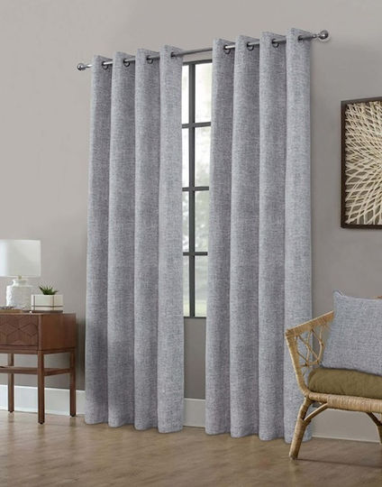Viosarp Viosarp Vorhänge Mit Grommet Grau 140x280cm