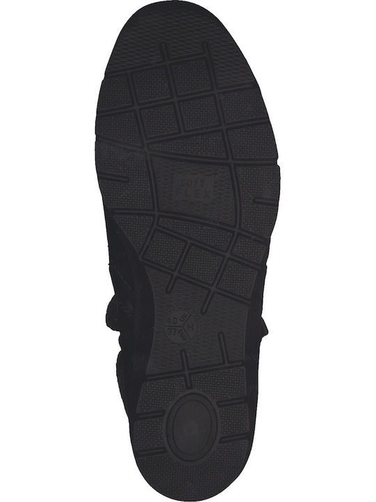 Women's Ankle Boots with Medium Heel Black