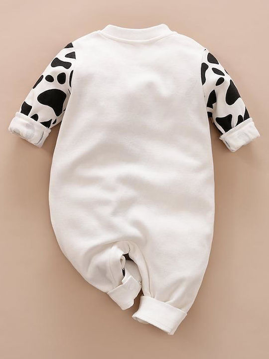 TakTakBaby Baby Bodysuit Set Long-Sleeved White