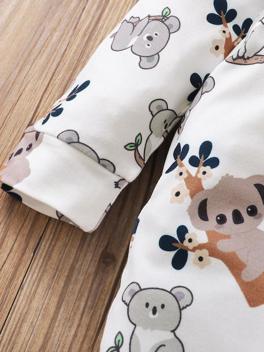 TakTakBaby Babystrampler Langärmliges Weiß