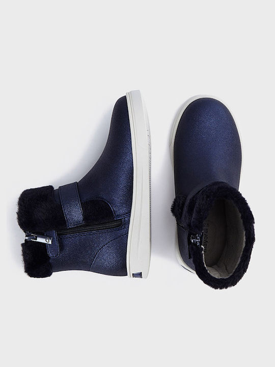 Mayoral Kids Boots Navy Blue