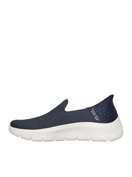 GO WALK Flex Γυναικεία Slip-On Navy Μπλε