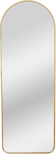 Keskor 72532 Καθρέπτης Τοξωτός Χρυσός 100x36cm Keskor 72532 Καθρέπτης Τοξωτός Χρυσός 100x36cm