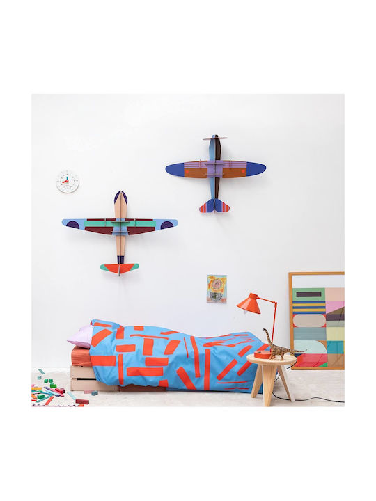 Studio Roof Wall Decor Made of Paper 73.5x15x58cm