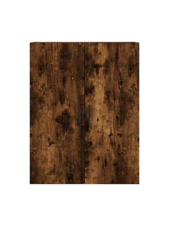 Ντουλάπα Γραφείου Ξύλινη Καφέ 69.5x34x180cm