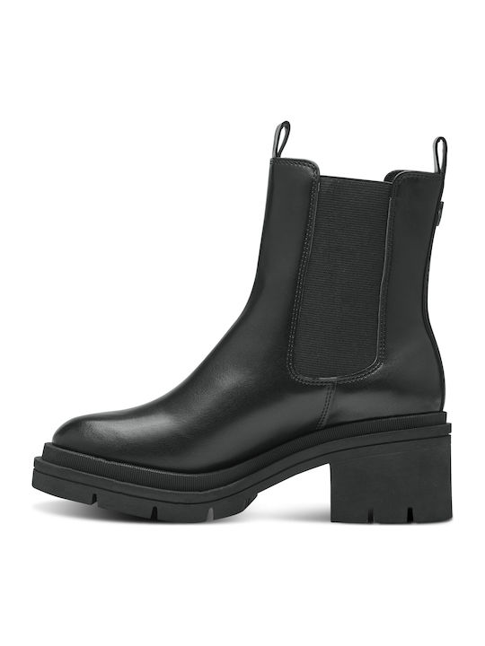 Women's Chelsea Boots with Medium Heel Black