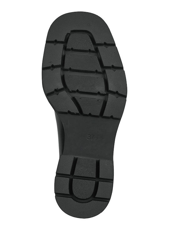 Women's Chelsea Boots with Medium Heel Black