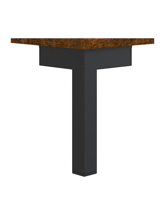 Ντουλάπα Γραφείου Ξύλινη Καφέ 69.5x34x180cm