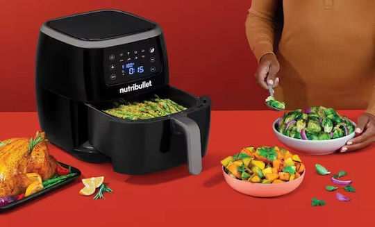 NutriBullet Air Fryer 7lt Μαύρο NBA071B