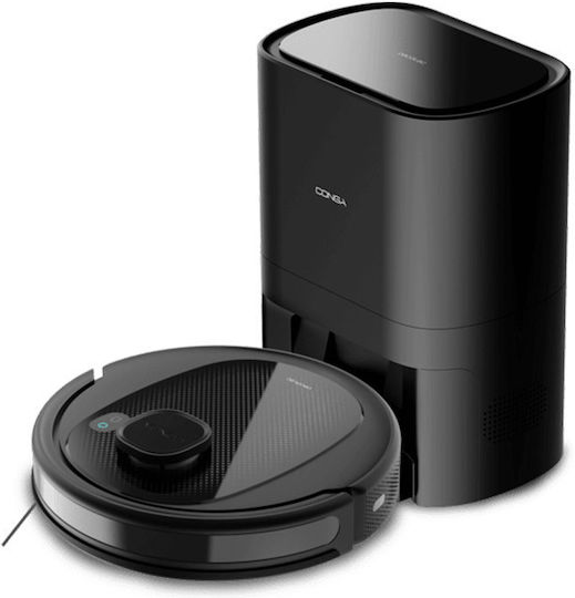 Cecotec Conga 7490 Eternal Home X-Treme Robot Vacuum Cleaner with Laser Mapping and Suction Power 2600Pa Black