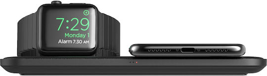 Nomad Аσύρματο Зарядно Устройство (Qi Pad) и Кабел USB-C 10W Power Delivery Черен (NM01215585)