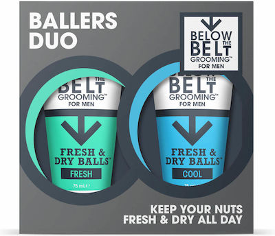 Below The Belt Grooming Grooming Ballers Σετ Περιποίησης με Αποσμητικό 75ml