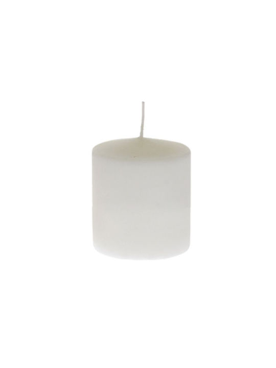 Iliadis Decorative Candle White 1000gr 6pcs