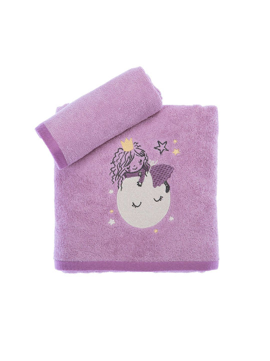 Nef-Nef Baby Body Towel Purple Weight 420gr/m² 034434