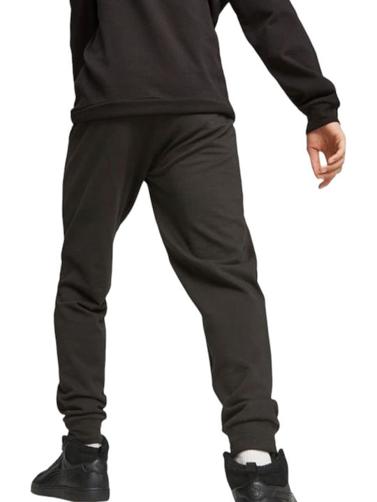 Puma Men's Sweatpants with Rubber Black