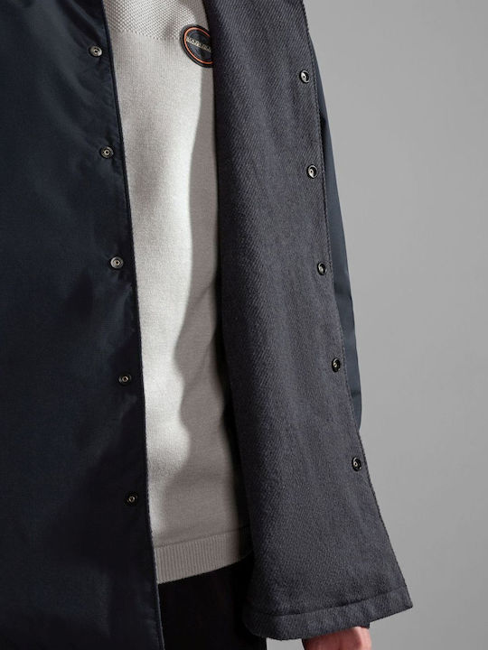 Long Sleeve Black Overshirt