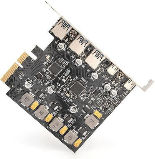 Digitus PCI Card With 5 Type-C USB 3.1 Ports